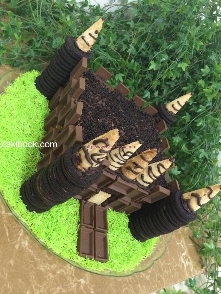 كيكه باردة بشكل جديد