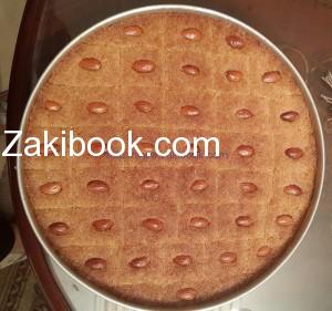 البسبوسة بدون بيض 