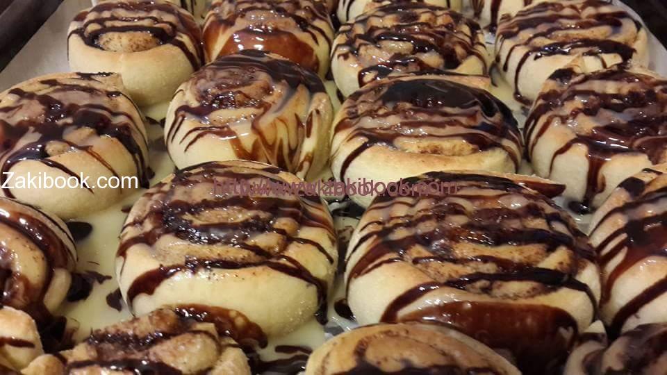 سينابون رول بالقرفه روووعه