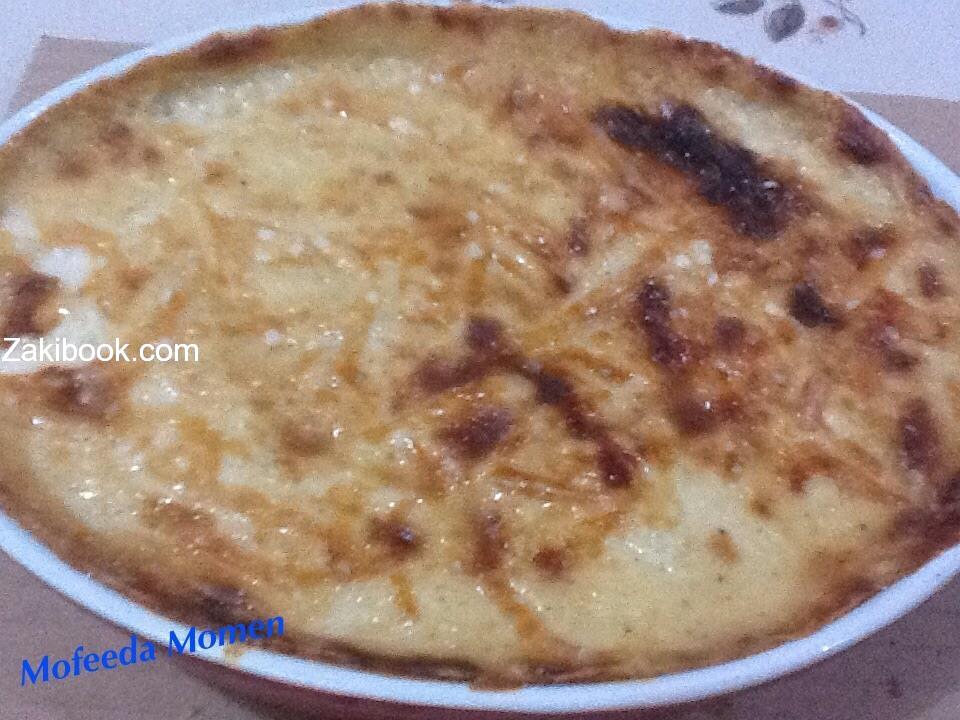 صينية البطاطس بالبشاميل