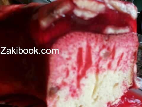 تورتة الجيلي بالفراولة