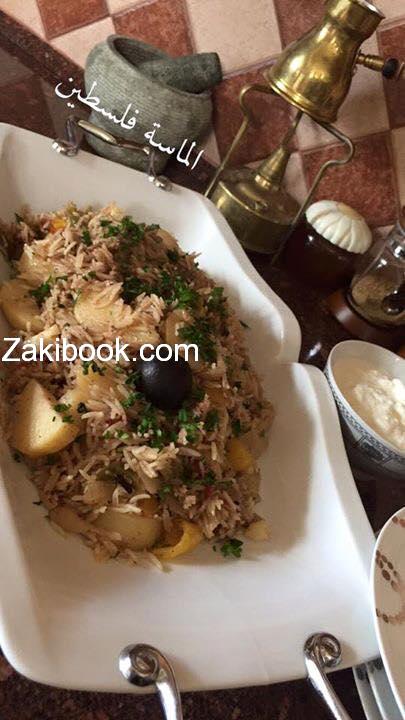 طريقة تحضير كبسة البطاطا بالصور