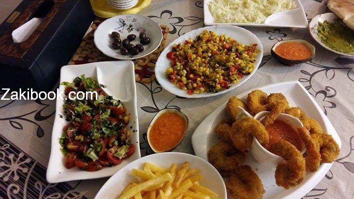 طريقة عمل الجمبرى المقلى المقرمش