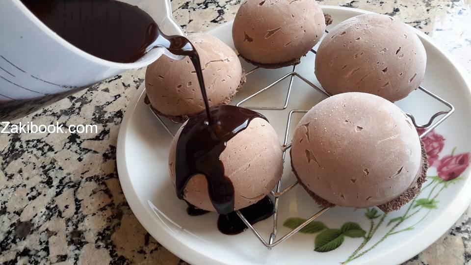 كيكة موس الشكولاتة الفاخرة