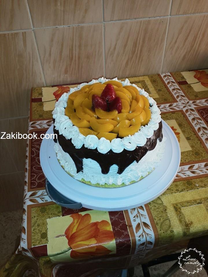 كيك جينواز أو اسفنجي على أصوله