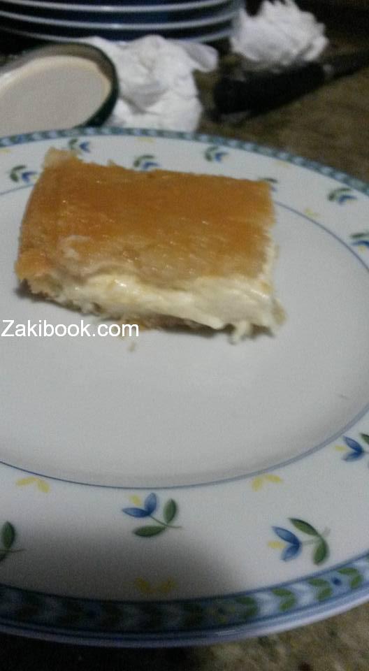 أفضل وأسهل طريقة لصنع كنافة بين نارين في البيت