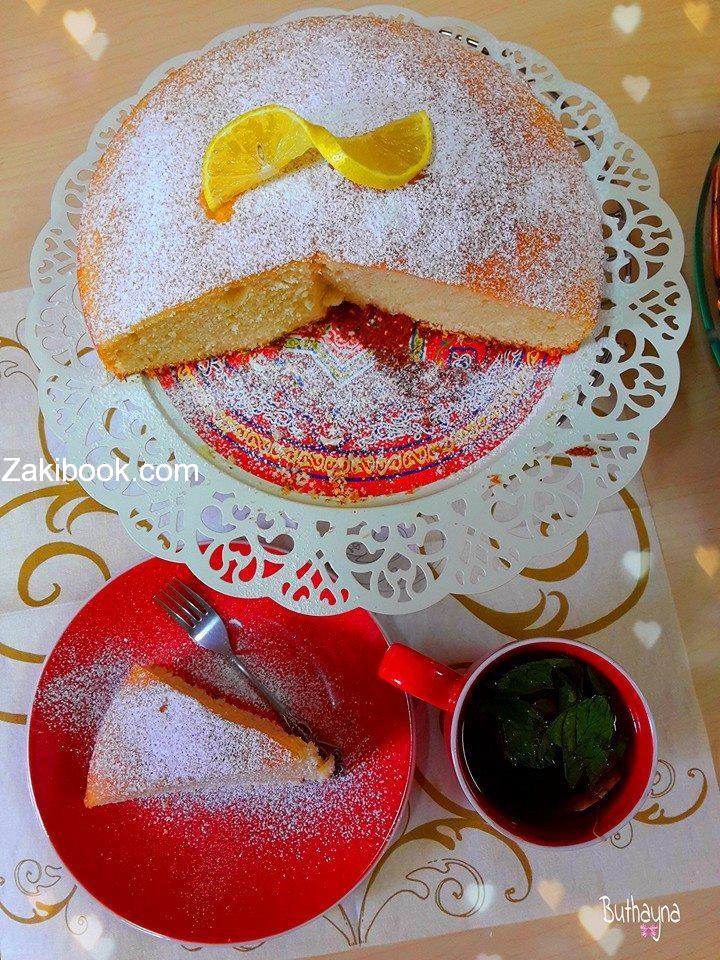 كيكة السفن أب الهشة والاسفنجية