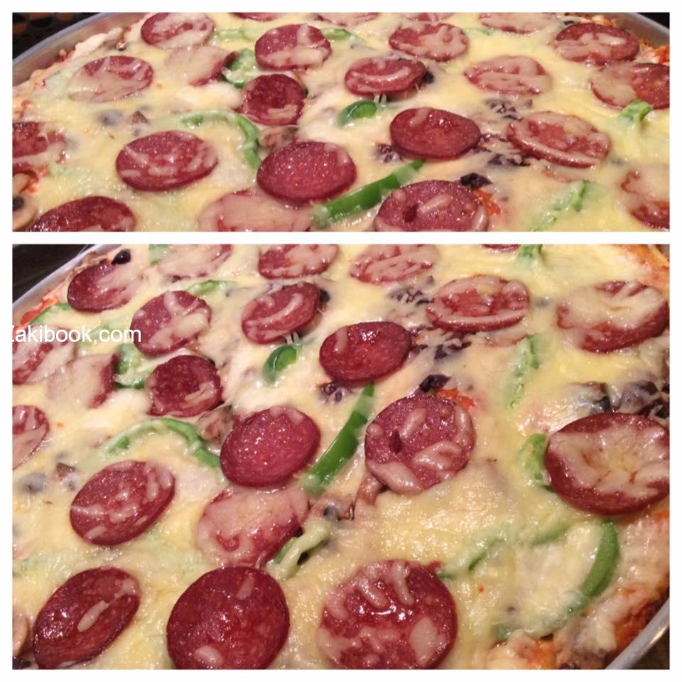 بيتزا ببيروني رررروعه