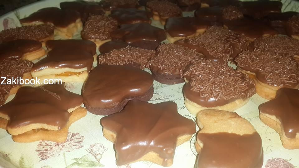 طريقة عمل بسكويت الشكولاتة 