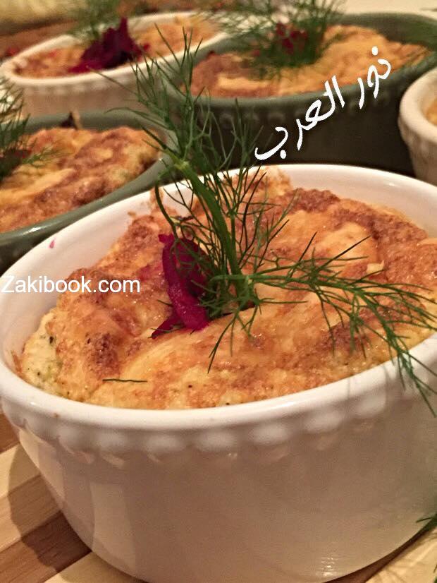 سوفليه مالح نوعين مختلفين