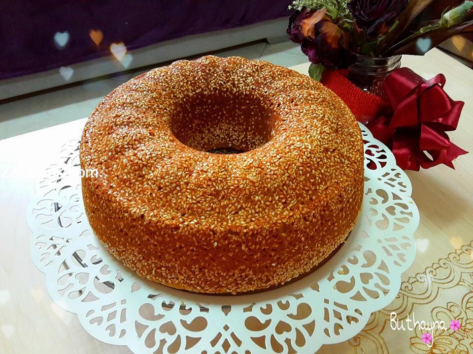 كيكة اليانسون والسمسم جربها وراح تكررها