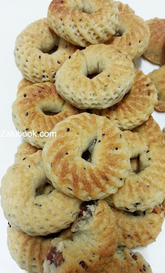 أساور الكعك البلدي بالطحين