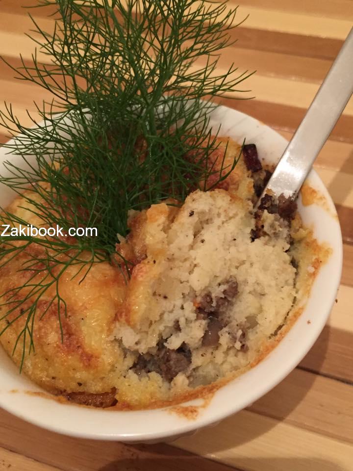 سوفليه مالح نوعين مختلفين