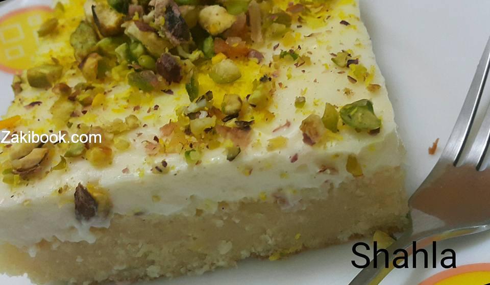 طريقة عمل البسبوسة الملكية طعم لا يقاوم