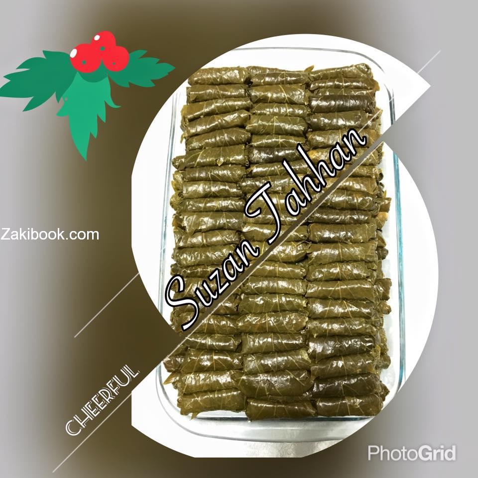 كيف تعمل ورق عنب بدون ما يخبص وبدون ما يطلع الأرز؟