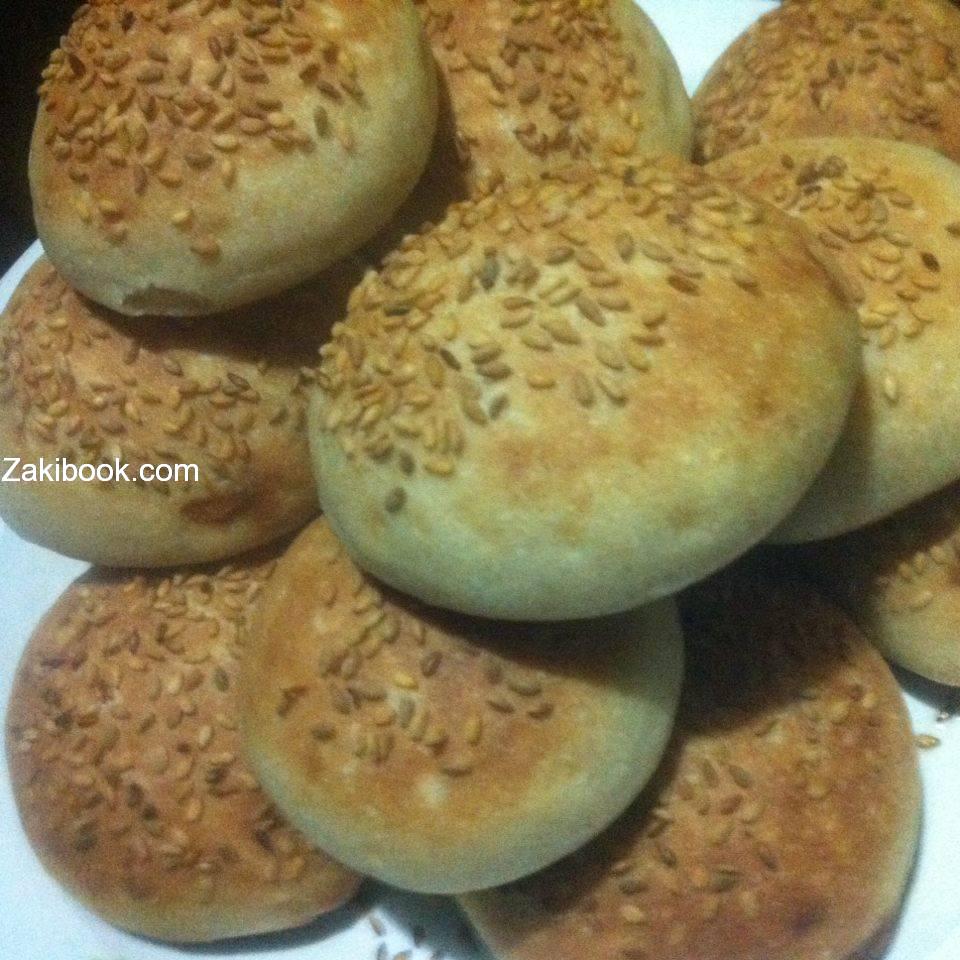 طريقة مميزة لصنع خبز البرجر في البيت