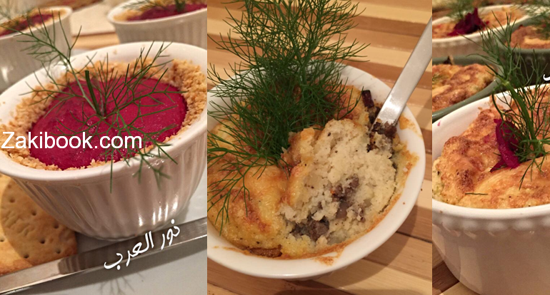 سوفليه مالح نوعين مختلفين