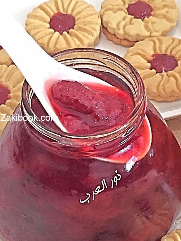 طريقة عمل بسكويت بالمربى