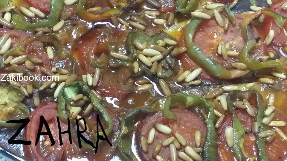 اهداء لمحبي الأكل الصحي حضري اطيب مسقعه