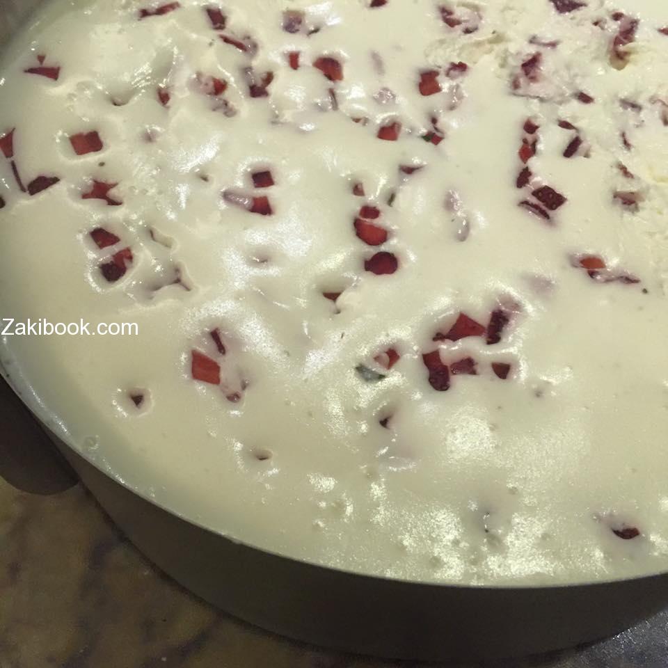 طريقة عمل موس الفراولة المميز بطريقة اقتصادية