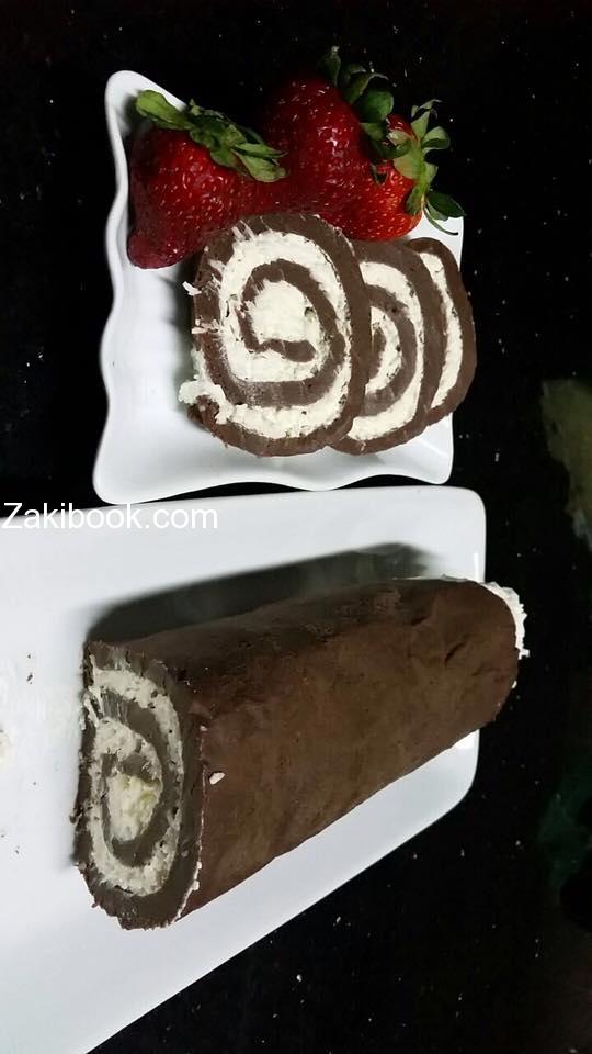 كيكة سويسرول الباونتى بتتتتتتتتتتتتتشهي جربوها