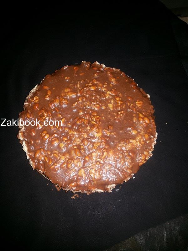 تشيز كيك السنكرز طعم يجعلك تحلق فوق الغيوم