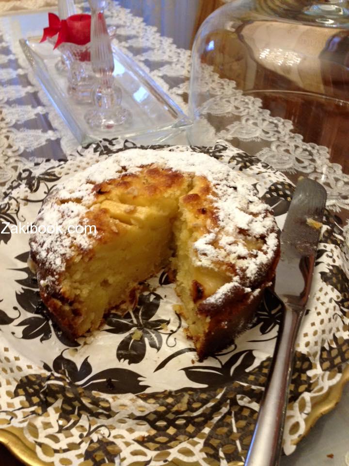 تورتة التفاح خطوة بخطوة مع الصور