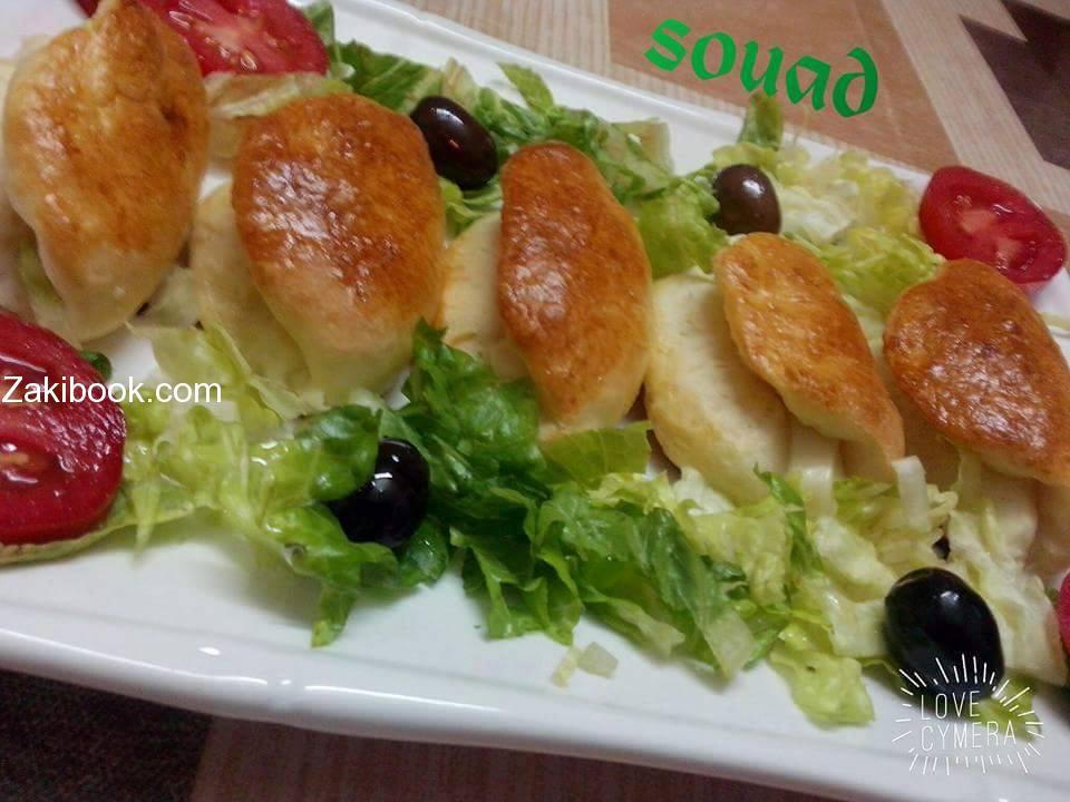 فطائر فم السمكة بعجينة جدا رائعة