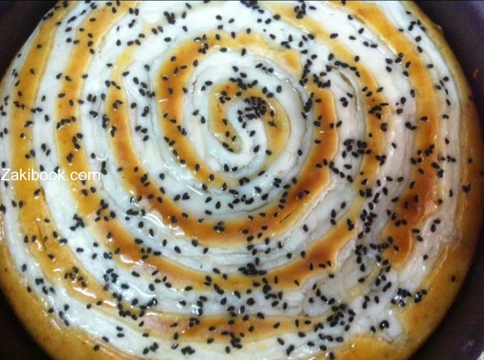 طريقة عمل الكيكة الحلزونية