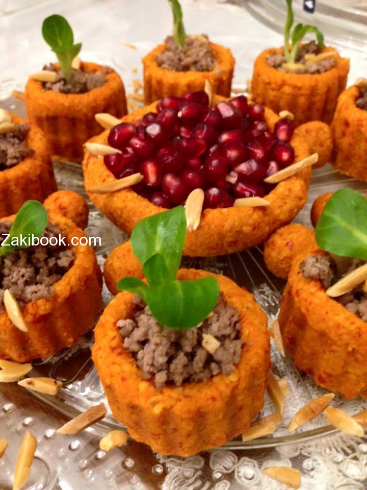 كبة نية بشكل احواض زرع