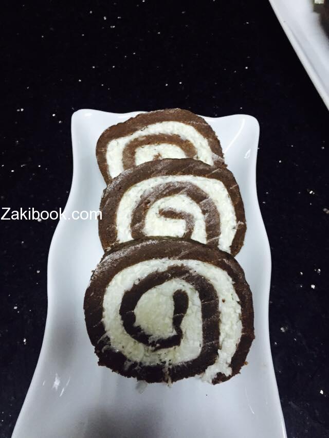 كيكة سويسرول الباونتى بتتتتتتتتتتتتتشهي جربوها