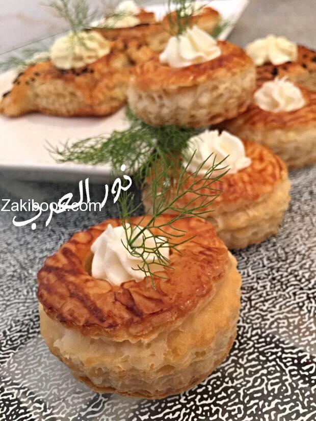 العجينة المورقة الهشة خطوة بخطوة مع الصور