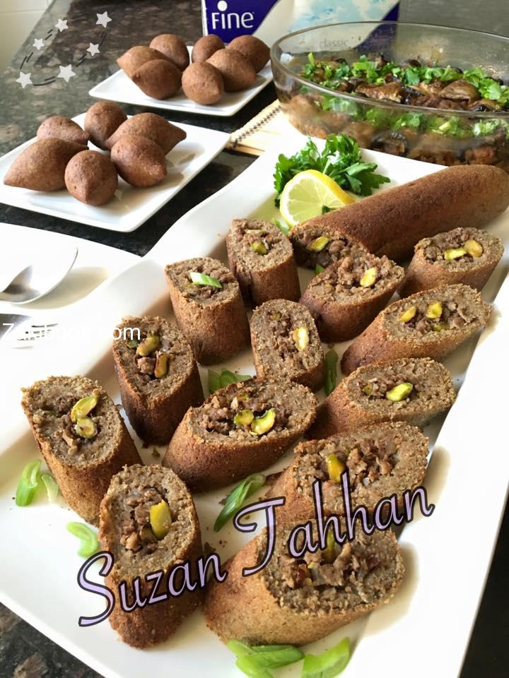 طريقة عمل الكبة المبرومة بالخطوات المصورة