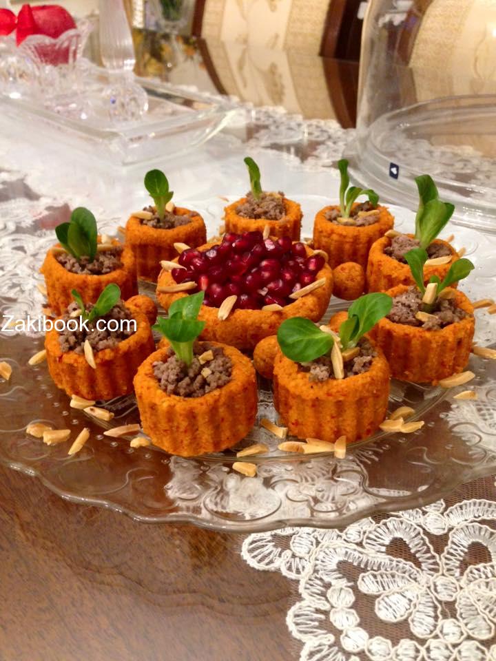 كبة نية بشكل احواض زرع