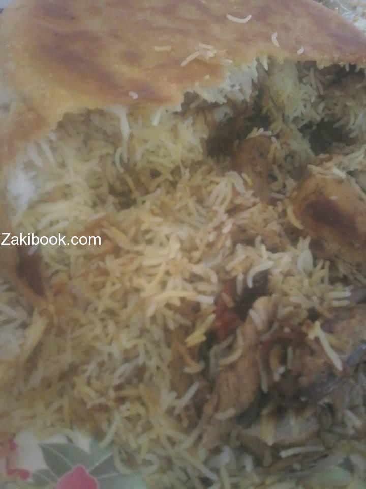 برياني داخل العجين والطعم بدووووووخ