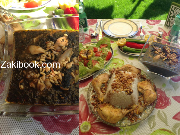 الملوخية الملوكية على أصولها بالخطوات المصورة