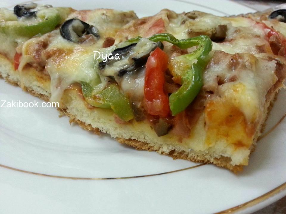 طريقة عجينة البيتزا السحرية الهشة