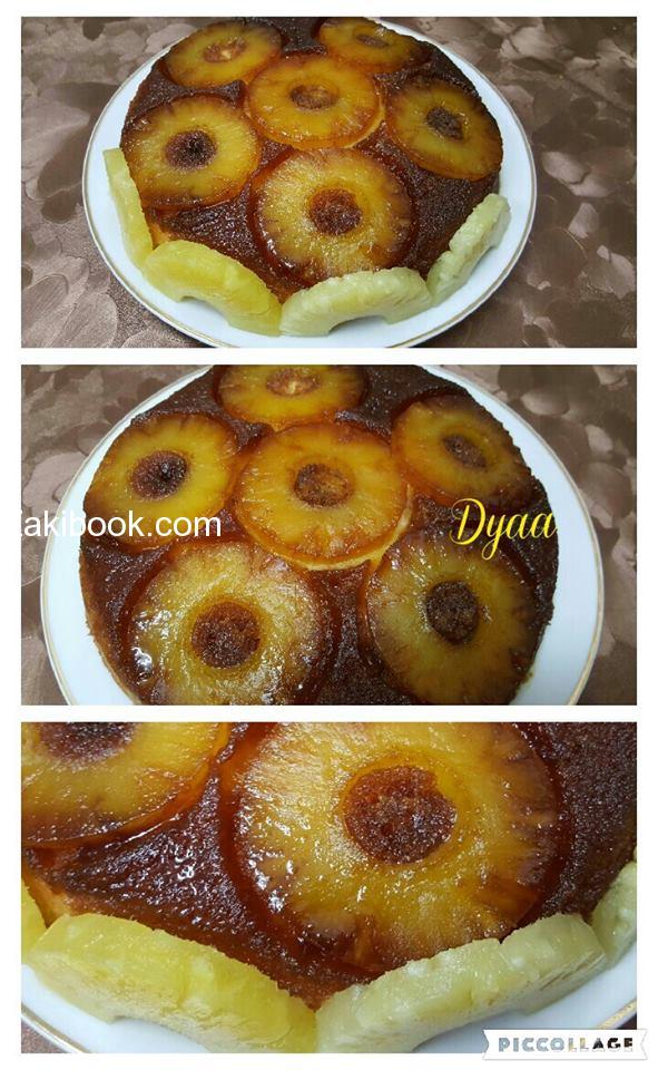 كيف تحصلي على كيك الأناناس الاسفنجي؟