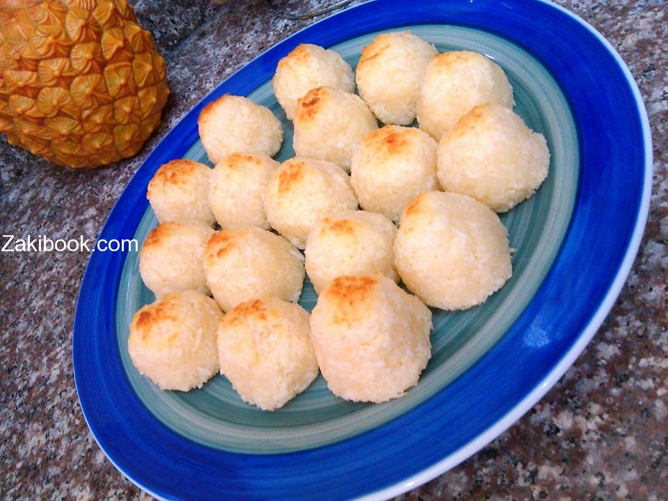 اقراص جوز الهند مقرمشة من برا وطرية من جوا