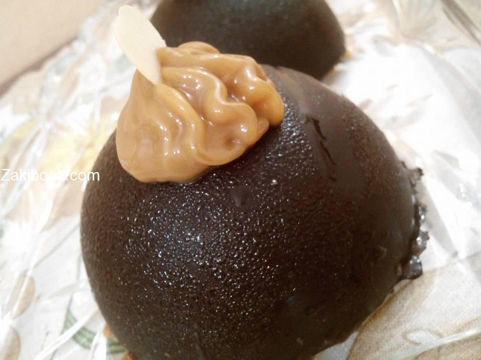 قوالب الشكولاتة المحشية ببودنج الموز