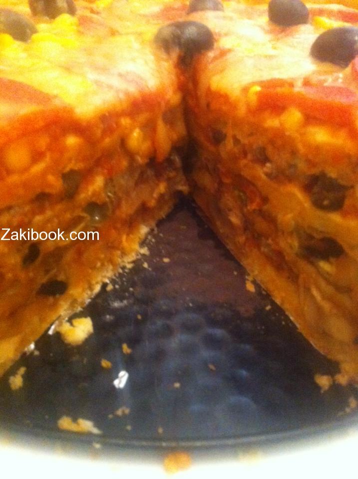 بيتزا كيك الطعم غراااااام