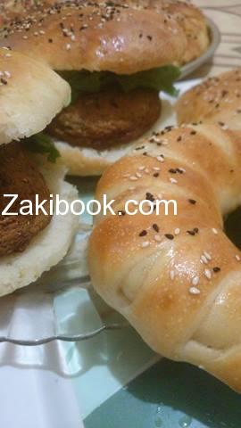 أنجح طريقة لعمل خبز الهمبورجر