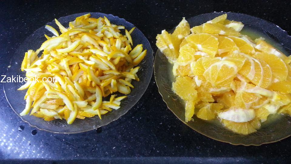 مربى البرتقال بطريقة مميزة وبالخطوات المصورة