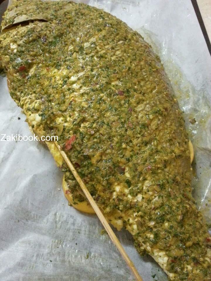 سمكة حرة على الطريقة اللبنانية الأصلية