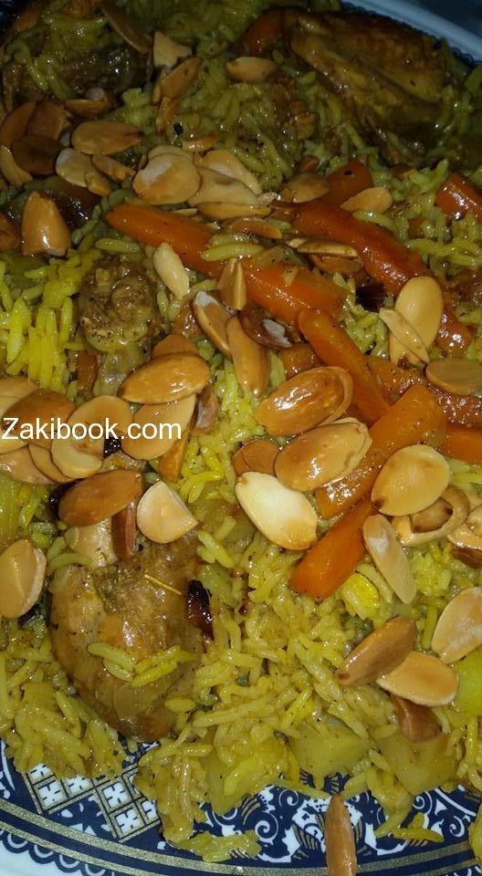 أرز مكرمل على الطريقة الايرانية