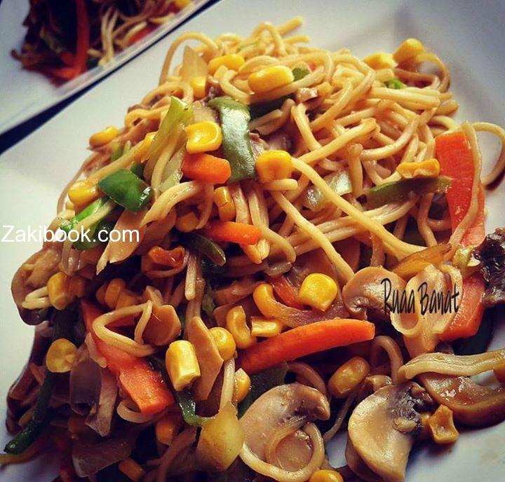 تشيكن سيزلنغ مودلز صيني تعال اتعلم أكل المطاعم