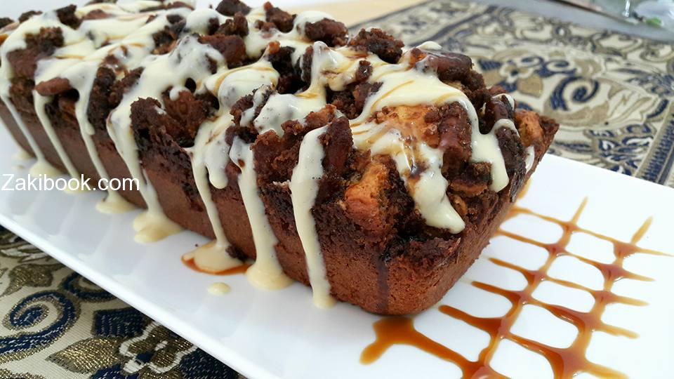 كيكة الكرسبي بالحليب المكثف والتوفي