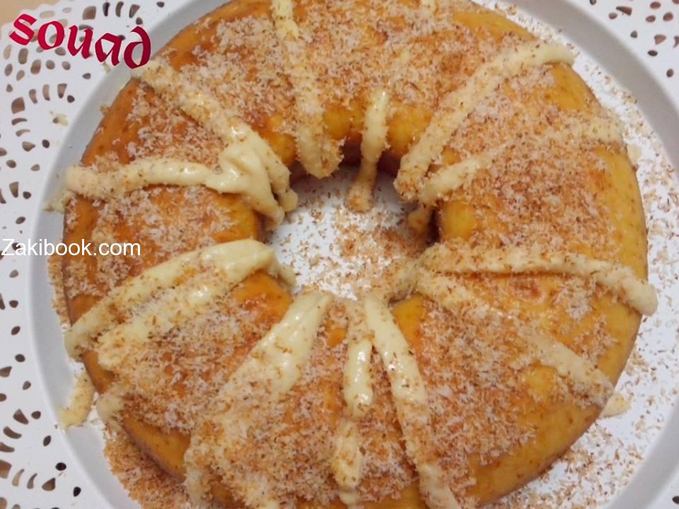 كيكة البرتقال وجوز الهند