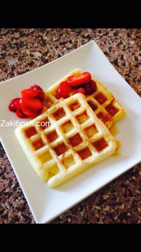 أنجح طريقة لعمل الوافلز على أصوله