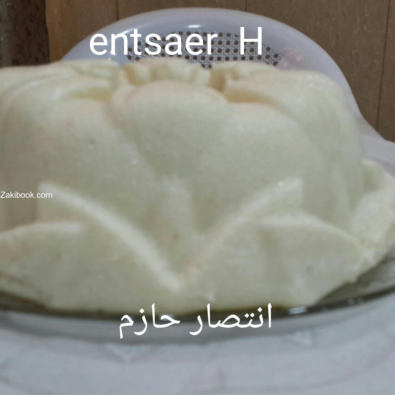 مهلبية بالسميد والنشا